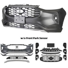 Front Bumper Cover Grille Assembly For 2023-2026 Ford Escape Without Sensor Hole