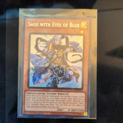 Sage with Eyes of Blue Silver BLC1-EN014 Battles of Legend: Chapter 1 Yugioh