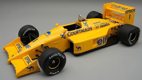 MODELLINO AUTO STATICO TECNOMODEL LOTUS 100T 1988 BRITISH GP PIQUET SCALA 1:18 - Bild 1 von 4