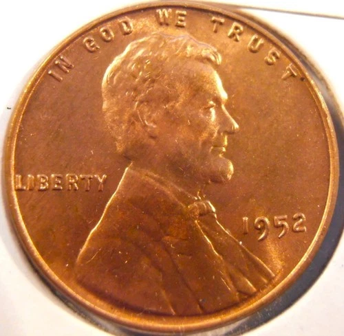 1952 P Lincoln Cent - Attractive BU Coin, Not Graded,  (52PUG9)