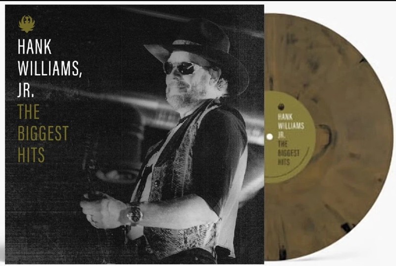Hank Williams Jr The Biggest Hits new sealed (Colored Vinyl)  Lp Record