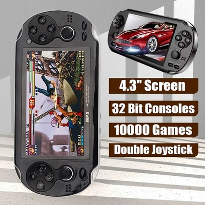 Handheld Videospiel Konsole Retro Spielekonsole Doppel-Joystick 8GB Gamepad 4,3''