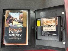 Kings Bounty Sega Genesis Complete With Reg Card Manual And Case