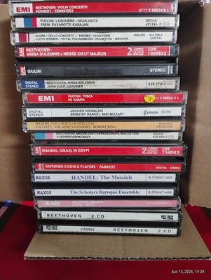 13 CLASSICAL BOX SETS & CDS FOR £10.99 WITH FREEPOSTAGE (5)