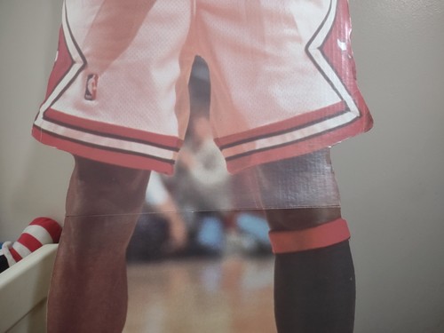 1996 Michael Jordan Life-Size Standup Cardboard Standee Cutout Upper Deck READ - Picture 10 of 23