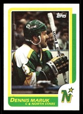 1986-87 Topps Dennis Maruk #60 - Minnesota North Stars