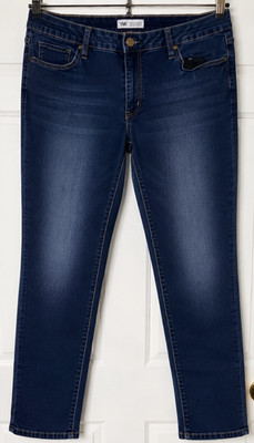 YMI Denim Collection High Rise Skinny Jeans for Women in Dark Wash size 16