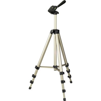 Hama Star 700 Dreibeinstativ 1/4 Zoll Arbeitshöhe=42 - 125 cm Champagner inkl.