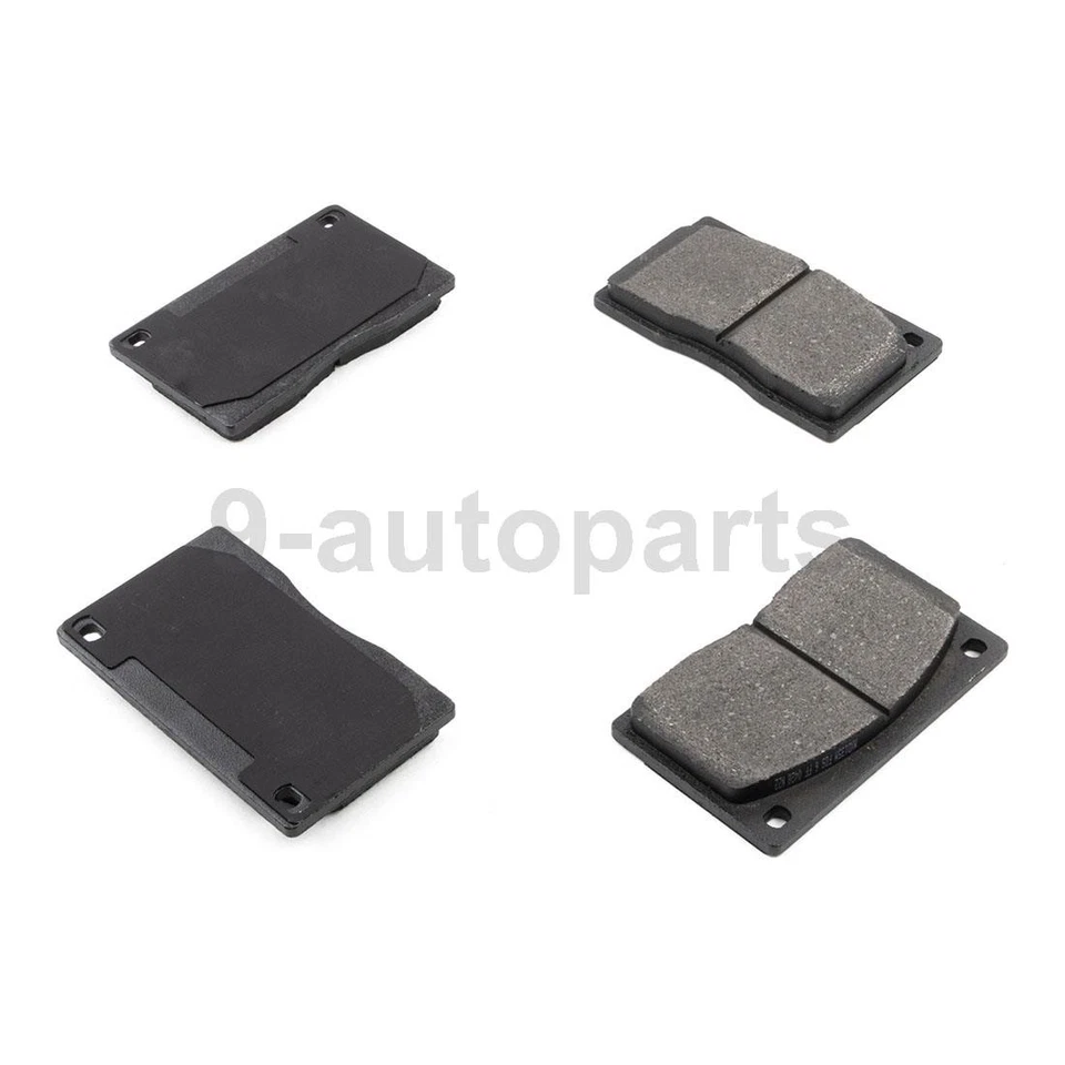 Front Disc Brake Rotors + Brake Pads for 1973 1974 1975 1976 - 1986 Jaguar XJ12 - Image 3 of 4