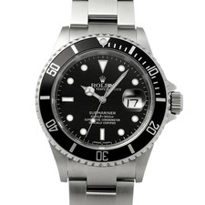 Rolex ROLEX Submariner Date 16610 Black Case Size 40 x 40 mm Men's Used Watch #71511