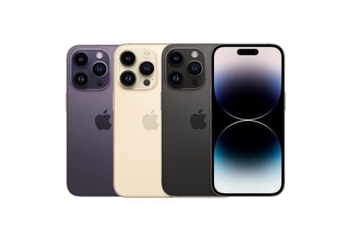 Apple iPhone 14 Pro 128GB (T-Mobile) Smartphone Black/Gold/Purple - Grade A