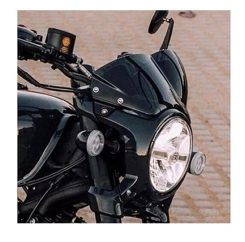 Fit for Royal Enfield KXA00226 Tinted Urban Flyscreen For Shotgun 650 - Bild 2 von 7