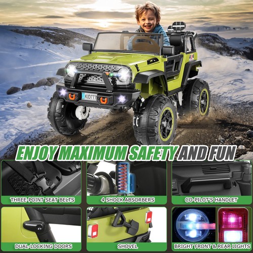 12V 24V Kids Ride on Truck Car with Remote Control Electric Toy /Bluetooth Music - Picture 103 of 142