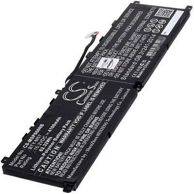 Akku für Laptop MSI Leopard 10UG 15,2V 4100mAh/62Wh Li-Polymer Schwarz