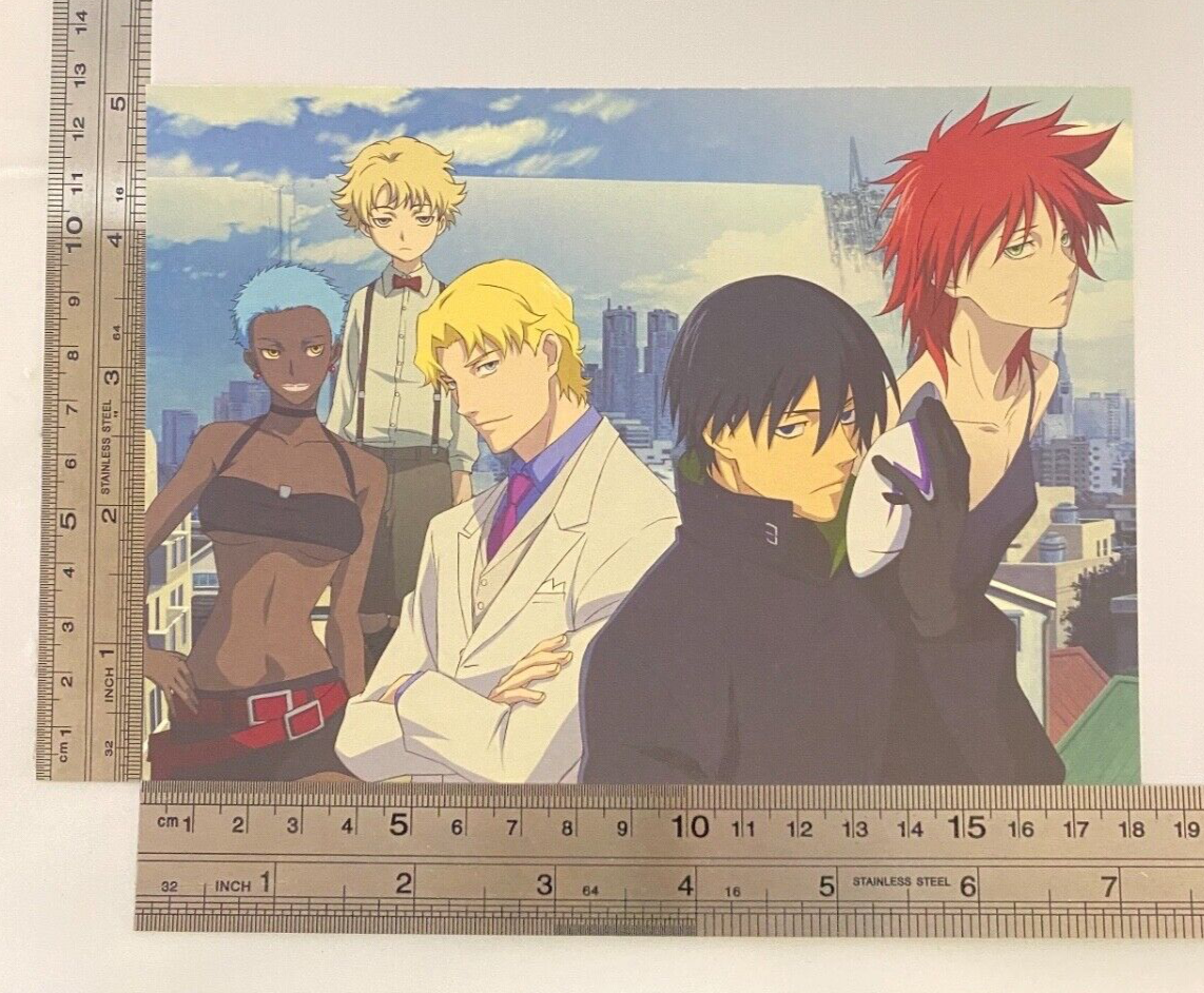 DARKER THAN BLACK 漆黒の花3 有隣堂 ポストカード Hei Havoc November 11 July April DARKER THAN BLACK Limited