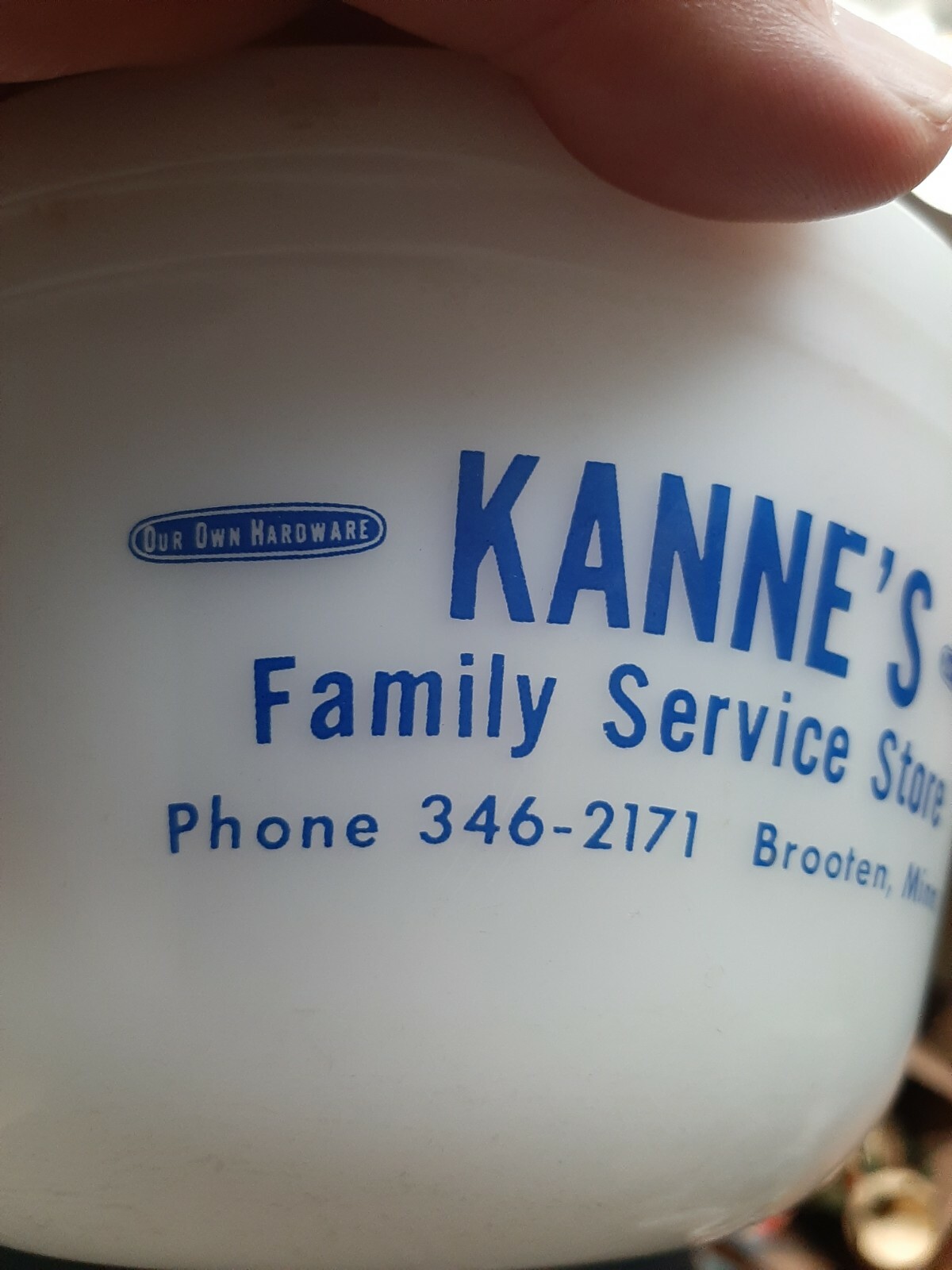KANNE'S FAMILY SERVICE STORE BROOTEN MINNESOTA HARDWARE STORE