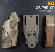 Warrior 354DO ALS Optic and Flashlight Holster for Red Dot Optic  (MC) GB-74R-CP