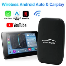 AutoSky Wireless CarPlay and Android Auto AI Box Lite for Factory Wired Car