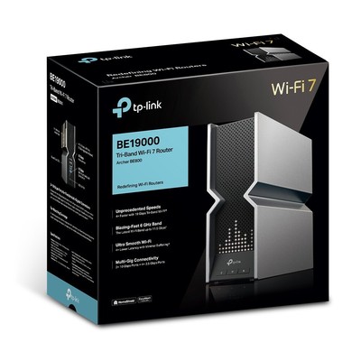 Tp-link tri-band BE19000 wifi 7 router