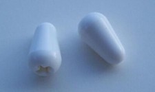 White SWITCH TIPS for FENDER Stratocaster Strat USA RI