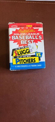 1986 Fleer Limited Edition MLB Baseball's Best Complete 44 Card Set,  Canseco RC