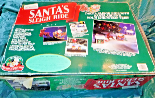 MR CHRISTMAS~SANTA'S SLEIGH RIDE~HOLIDAY DECOR~FACTORY WRAPPED~NEVER USED IN BOX - Picture 8 of 21