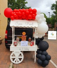 Hire Only* YouTube Theme Candy Sweet Cart Balloon Arch Garland Birthday wedding