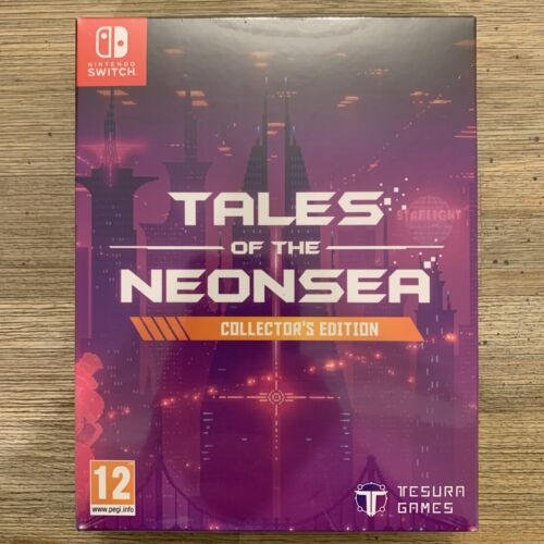 TALES OF THE NEONSEA - COLLECTOR’S EDITION - Nintendo Switch - REGION FREE - NEW - Picture 3 of 22
