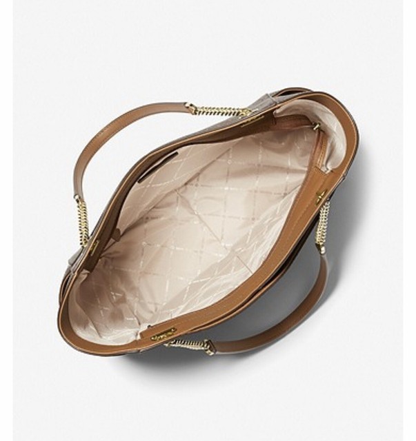 Michael Kors 35F1GTVT3B Jet Set Travel Shoulder Tote Bag - Brown for sale online | eBay