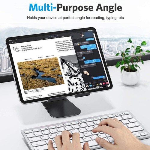 Universal Desk Stand Mobile Phone Stand Holder For Tablet iPad iPhone Samsung AU - Picture 2 of 12