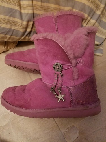 Bailey Charm Purple Boots- SIZE 5 