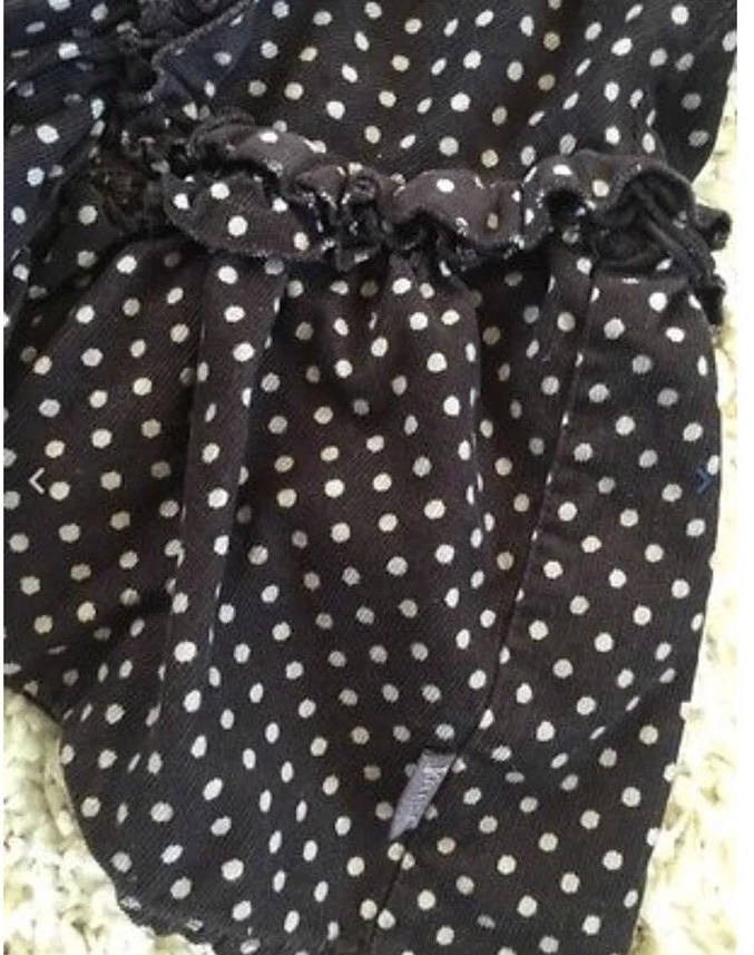 Jottum Sz 6 116 Dress Shirt Outfit Brown Twirl Classy Set Spring Easter - Image 3 of 4