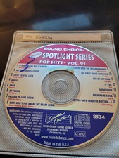 SC8534 POP HITS SOUND CHOICE KARAOKE CDG LOT 03