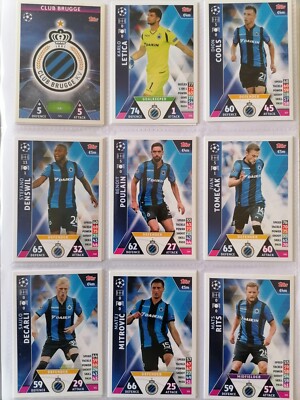 Topps Match Attax Champions League 2018-19 Cards #325 - #443 AND Limited Edition