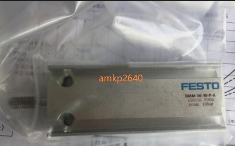 FOR FESTO DMM-16-30-P-A 158516 Compact Air Cylinder New mk