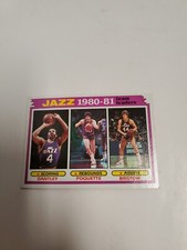 1981-82 Topps NBA #65 Jazz Team Leaders