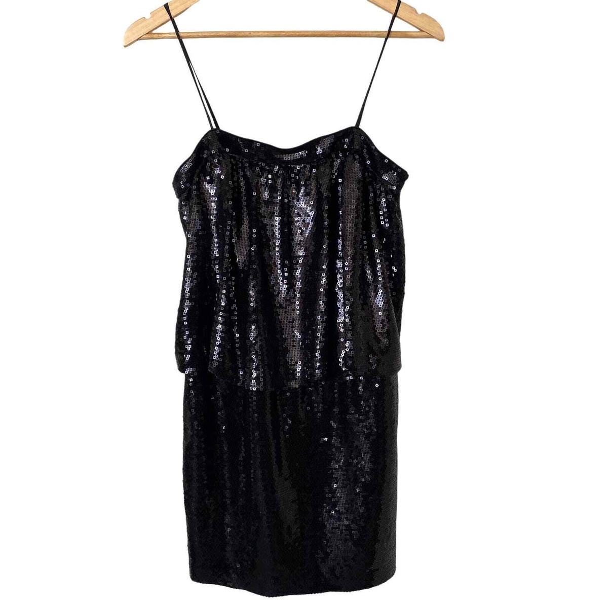 Aidan By Aidan Mattox Sleeveless Sequin Cocktail Mini Dress in Black, Size 2 Aidan By Aidan Mattox Sleeveless Sequin Cocktail Mini Dress in Black, Size 2