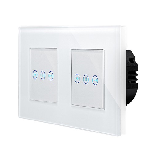 Touch Lichtschalter Steckdosen Wechselschalter Dimmer USB UP Glas LUXUS-TIME - Bild 80 von 180
