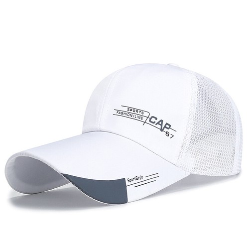 Visor Sun Hat Quick Dry Mesh Classic Baseball Cap Outdoor Golf Breathable Hat ∂ - Picture 14 of 18