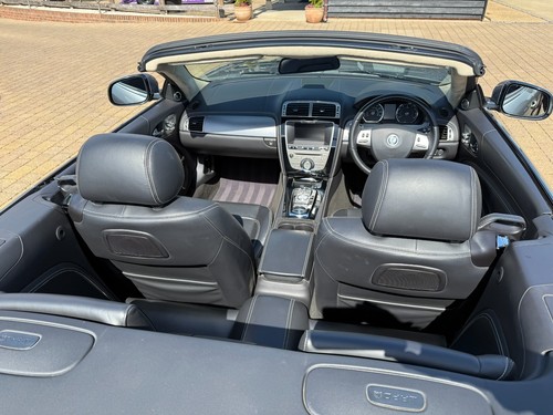 2010 JAGUAR 5.0 XKR CONVERTIBLE GREY/NAVY/BLACK 54K MLS FSH HIGH SPEC CAR - Picture 11 of 22