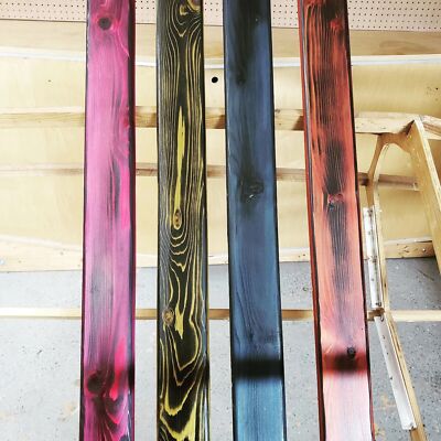 Wood Dye Black, Blue, Pink, Green, Violet All In One Wood Stain Colors - Foto 10