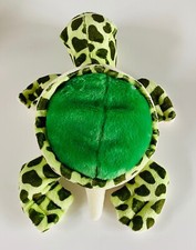 NEW TURTLE DOG TOY PREMIUM PLUSH BUDDY with SQUEAKER 12"