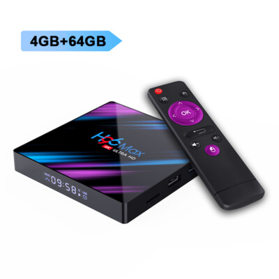 H96MAX RK3318 Android Set Top BOX Android 10.0 2.4G&5Gx