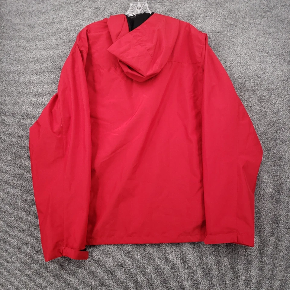 NUEVA Chaqueta Hawke Co Para Hombres XL Roja Rendimiento Cremallera Completa Bolsillo Cortavientos Embalable Foto 2 de 4