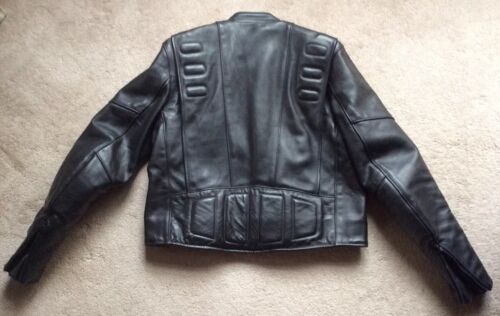VANSON Leathers Motorcycle Classic Biker Style Jacket, Sz 48/50 (XL) - Picture 4 of 12
