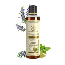 Khadi Ayurvedic Hair Growth Oil - Rosemary Henna Paraben Free Hair Oil-210ML