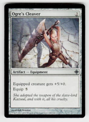 Rise of the Eldrazi #220 Ogre's Cleaver