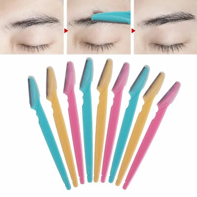LILLYVALE Eyebrow Razor Trimmer Shaper Shaver Facial Safety Hair Remover 1/3/12Pcs SALE