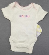 Baby Girl Clothes New Babies R Us Preemie White Eyelet Adorable Bodysuit