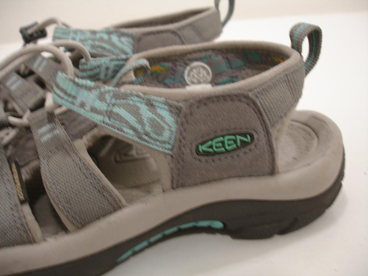 Sandali impermeabili donna taglia 7 5 M Keen Newport H2 grigio acciaio blu scarpe da acqua